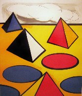 Homage to the Pyramids Limited Edition Print by Alexander Calder - 0 Homage to the Pyramids Limited Edition Print by Alexander Calder - 0