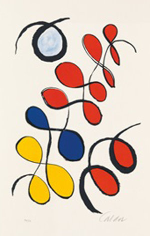 Boules De Coulen Limited Edition Print - Alexander Calder