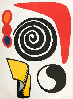Circle And Spiral 1973 Limited Edition Print - Alexander Calder Circle And Spiral 1973 Limited Edition Print - Alexander Calder