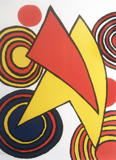 Untitled, Composition Pour Gallery Maeght Limited Edition Print - Alexander Calder Untitled, Composition Pour Gallery Maeght Limited Edition Print - Alexander Calder