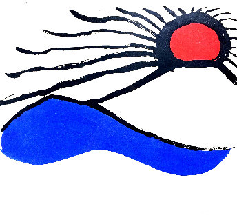 Seascape 1960 Limited Edition Print - Alexander Calder Seascape 1960 Limited Edition Print - Alexander Calder