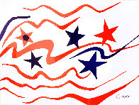 Stars and Stripes '76  Limited Edition Print by Alexander Calder - 0