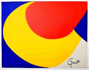 Flying Colors Suite: Convection 1974 Limited Edition Print - Alexander Calder Flying Colors Suite: Convection 1974 Limited Edition Print - Alexander Calder