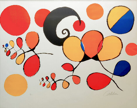 Loops and Balloons EA 1970 HS Limited Edition Print - Alexander Calder