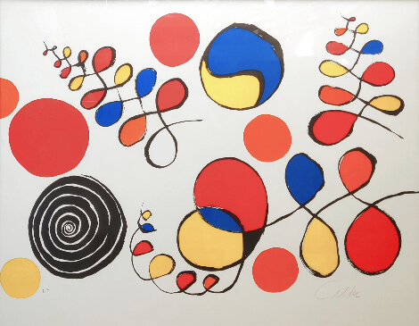 Floating Helix EA 1976 HS Limited Edition Print - Alexander Calder