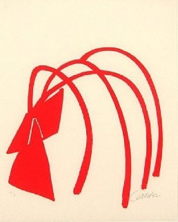 Four Arches 1974 HS Limited Edition Print - Alexander Calder Four Arches 1974 HS Limited Edition Print - Alexander Calder