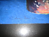 Still Life in Blue Limited Edition Print by Calman Shemi - 1 Still Life in Blue Limited Edition Print by Calman Shemi - 1