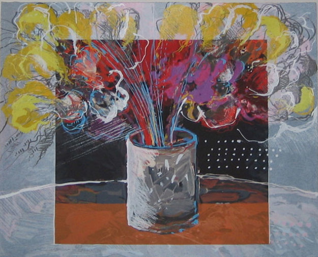 Still Life in Brown Limited Edition Print by Calman Shemi Still Life in Brown Limited Edition Print by Calman Shemi