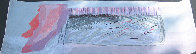 Pink Window Tapestry 88x53 Huge Tapestry by Calman Shemi - 2 Pink Window Tapestry 88x53 Huge Tapestry by Calman Shemi - 2