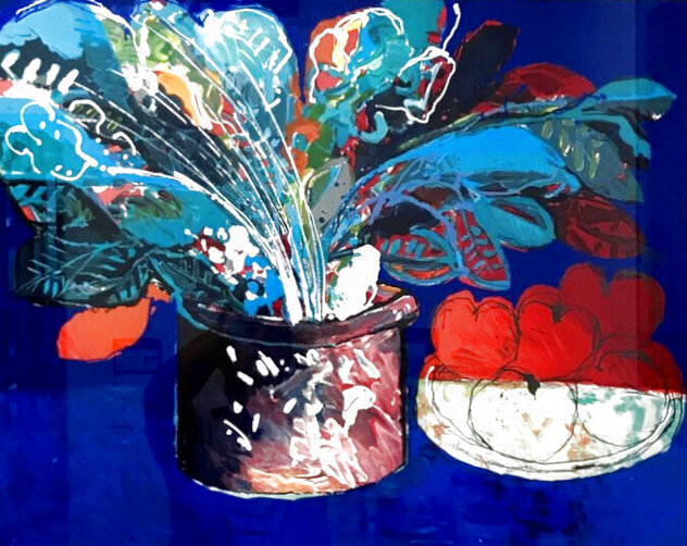 Still Life in Blue AP by Calman Shemi