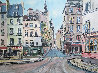 Rue Montagne De Saint Genevieve - Paris, France Limited Edition Print by Pierre Eugene Cambier - 2