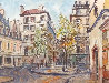 Paris Place Furstenberg 1997 Limited Edition Print by Pierre Eugene Cambier - 0