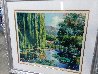 View of Monet's Garden 1995 Limited Edition Print by Claude Cambour - 1