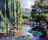 View of Monet's Garden 1995 Limited Edition Print by Claude Cambour - 0
