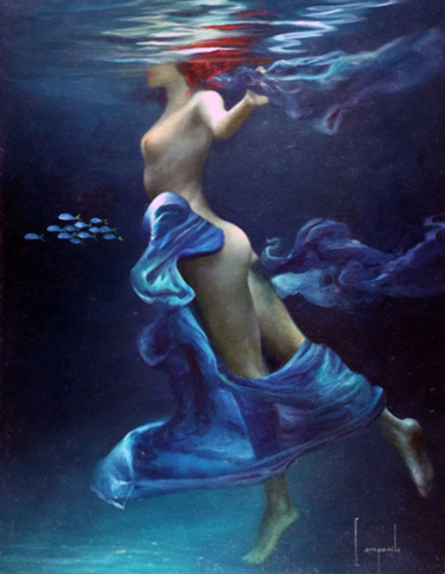 Tara 2008 25x21 Original Painting by Dario Campanile Tara 2008 25x21 Original Painting by Dario Campanile