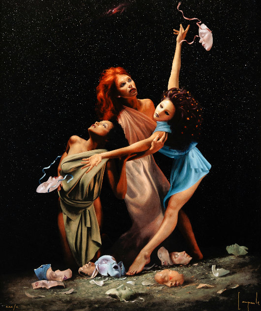 Evolution of Psyche Limited Edition Print by Dario Campanile