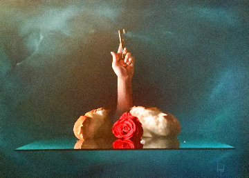 Resurrection 1989 39x48 Huge Original Painting - Dario Campanile Resurrection 1989 39x48 Huge Original Painting - Dario Campanile