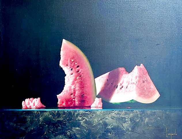 A Study For Watermelon 22x26 Original Painting by Dario Campanile
