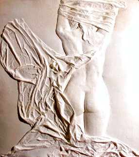 Helena Rising unique Cast Paper Sculpture 1985 42 in Sculpture - Dario Campanile Helena Rising unique Cast Paper Sculpture 1985 42 in Sculpture - Dario Campanile