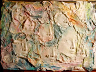 Moods of Bellini Unique Cast Paper Sculpture 1985 32x41 Sculpture by Dario Campanile - 0 Moods of Bellini Unique Cast Paper Sculpture 1985 32x41 Sculpture by Dario Campanile - 0