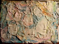 Moods of Bellini Unique Cast Paper Sculpture 1985 32x41 Sculpture by Dario Campanile - 1 Moods of Bellini Unique Cast Paper Sculpture 1985 32x41 Sculpture by Dario Campanile - 1