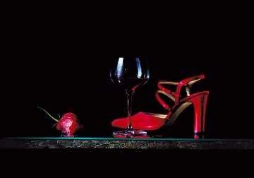 La Scarpa Rosa Limited Edition Print - Dario Campanile La Scarpa Rosa Limited Edition Print - Dario Campanile