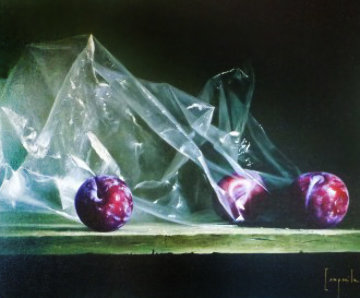 Plums in Plastic Limited Edition Print - Dario Campanile Plums in Plastic Limited Edition Print - Dario Campanile