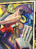 Mucho Vato 1998 42x42 - Huge Original Painting by Sandra Jones Campbell - 3
