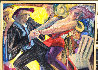 Mucho Vato 1998 42x42 - Huge Original Painting by Sandra Jones Campbell - 4