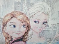 Untitled Frozen Disney Drawing  2013 37x50 Huge Drawing by Edson Campos - 2