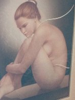 Nude Dancer 42x36 Original Painting by Edson Campos - 4 Nude Dancer 42x36 Original Painting by Edson Campos - 4