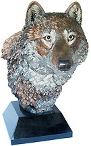 Nokona the Wanderer Legends Bronze Sculpture 1993 22 in Sculpture - Kitty Cantrell