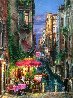 Red Umbrella 2000 Embellished - Venice, Italy Limited Edition Print by Cao Yong - 0
