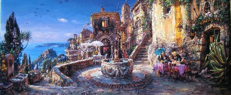 Mediterranean Sunrise 2004 - Huge Limited Edition Print - Cao Yong