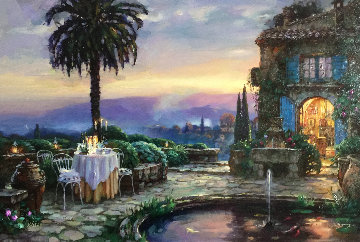 Villa Encantada AP Embellished Limited Edition Print - Cao Yong Villa Encantada AP Embellished Limited Edition Print - Cao Yong