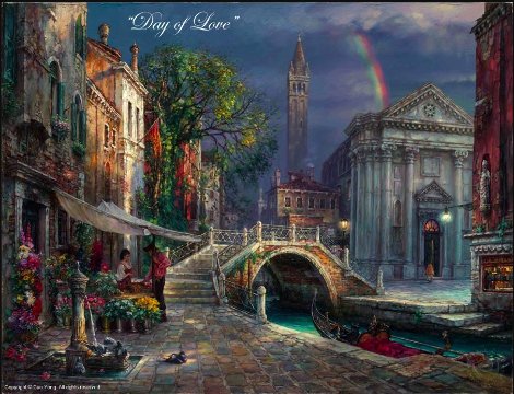 Day of Love 30x40 Huge Limited Edition Print - Cao Yong