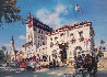 Life in St. Augustine, Florida AP Embellished Limited Edition Print by Cao Yong - 0