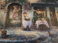 Evening in Venice Embellished Limited Edition Print by Cao Yong - 2