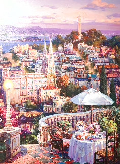 My Balcony 2000 Embellished Limited Edition Print - Cao Yong My Balcony 2000 Embellished Limited Edition Print - Cao Yong