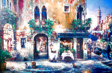 Evenings in Venice 2002 Embellished Limited Edition Print - Cao Yong Evenings in Venice 2002 Embellished Limited Edition Print - Cao Yong