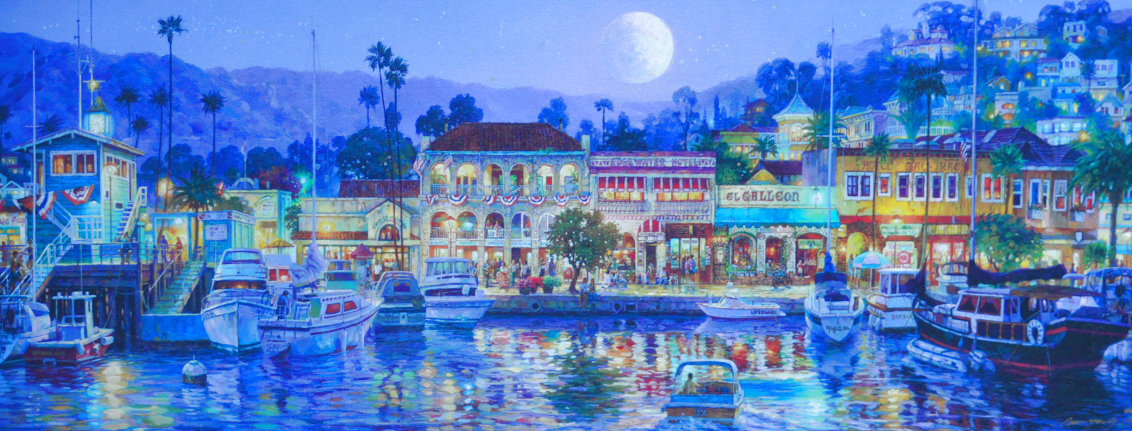 Avalon Bay Limited Edition Print by Cao Yong