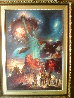 Freedom 2001 Embellished - Huge Limited Edition Print by Cao Yong - 1