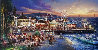 Santa Monica, Los Angeles, California 1999 40x76 - Huge Mural Size Original Painting by Cao Yong - 0
