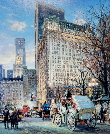 Heartbeat of New York AP - NYC - The Plaza Hotel Limited Edition Print - Cao Yong