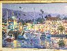 Avalon Bay - Huge - Catalina Island, California 27x53 Limited Edition Print by Cao Yong - 5