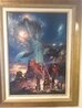 Freedom 2001 - Framed Embellished Giclee on Canvas - Huge - Signed Twice Limited Edition Print by Cao Yong - 1 Freedom 2001 - Framed Embellished Giclee on Canvas - Huge - Signed Twice Limited Edition Print by Cao Yong - 1