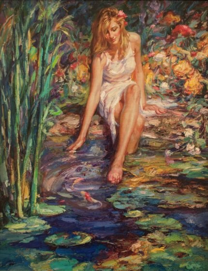 絵画 Cool Waters Cao_Yong_Cool_Waters_2004.jpg