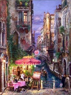 Red Umbrella 2000 Paris Limited Edition Print - Cao Yong Red Umbrella 2000 Paris Limited Edition Print - Cao Yong