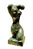 Torso Bronze Sculpture 1988 26 in Sculpture by Manuel Carbonell - 1