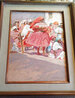 Stations of the Cross 1977 26x22 Original Painting by George Carlson - 1